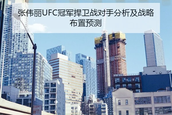 张伟丽UFC冠军捍卫战对手分析及战略布置预测